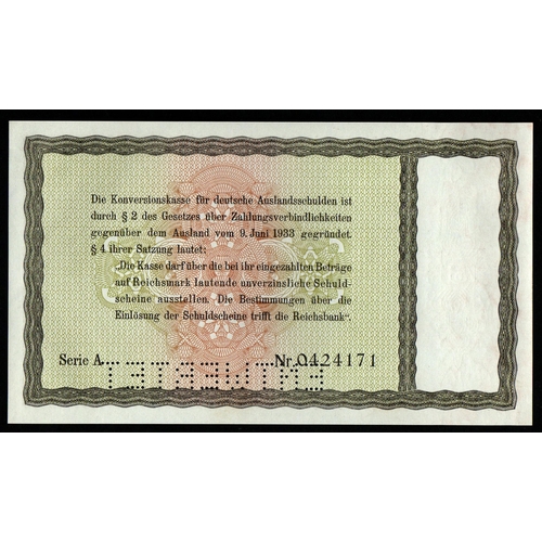 837 - Germany, 5 Reichsmark Konversionskasse, 1933 year, Seria A Nr.0424171