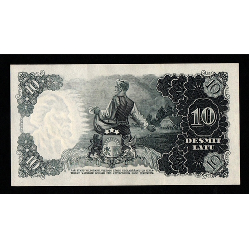 949 - Latvia, 10 Latu, 1940 year, DB025741, R?ga, DB 025741