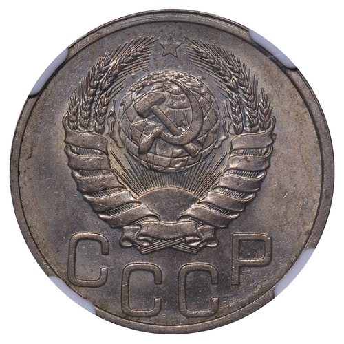 383 - Soviet Union, General Secretary Joseph Stalin (1924-1953), 20 kopecks, 1940 year, Copper-nickel, 3,6... 