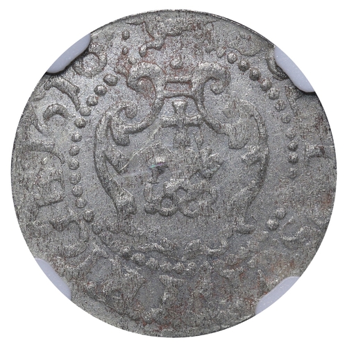 399 - Latvia - 	Duchy of Livonia, Sigismund III Vasa (1587 - 1629),  1 Schilling, 1616 year, Billon, 0.85 ... 