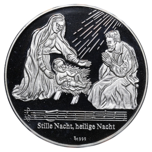 40 - Germany, Token, 1992 year, Weihnachten, Silver