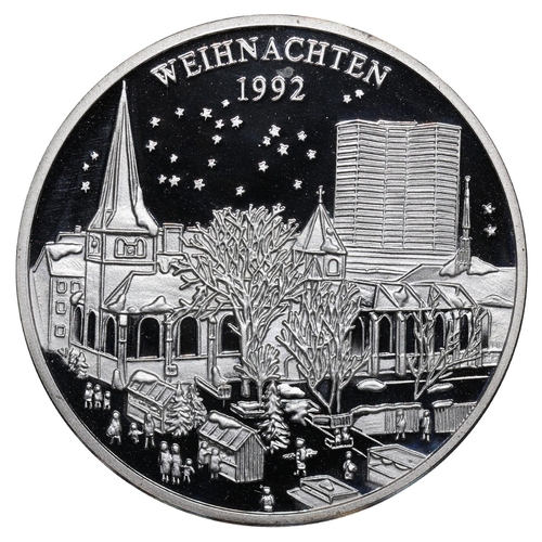 40 - Germany, Token, 1992 year, Weihnachten, Silver