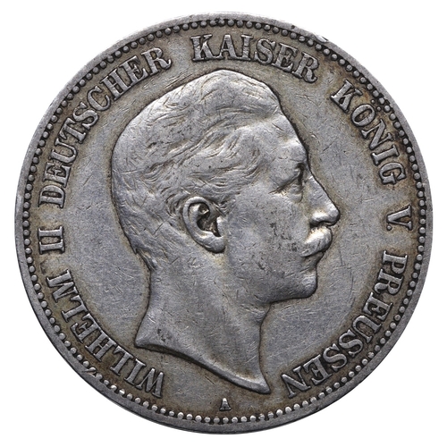 446 - Kingdom of Prussia (German States), King William II (1888-1918), 5 mark, 1903 year, Silver, 27,777 g... 