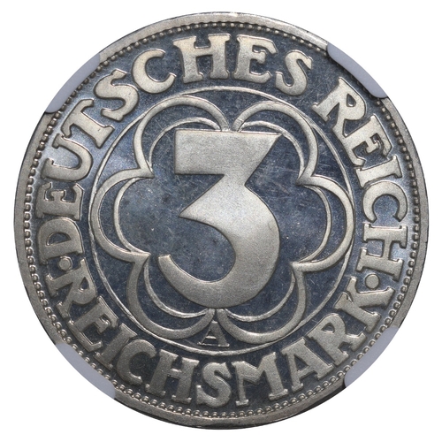 455 - Germany, Germany, Weimar Republic (1918-1933), Wilhelm Marx (1926 - 1928), 3 mark, Silver, 15 gr, KM... 