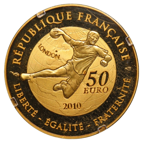 475 - France, Fifth Republic (1958-date), President Nicolas Sarkozy (2007-2012), 50 Euros, 2010 year, Gold... 