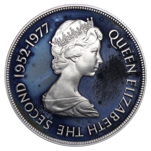 491 - United Kingdom, Queen Elizabeth II (1952 - 2022), 25 new pence, 1977 year, Silver, 28.28 gr, KM#44