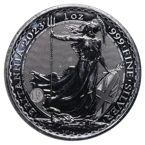 499 - United Kingdom, King Charles III (2022 - present), 2 pounds, 2023 year, Silver, 31.21 gr, KM#â¯2019