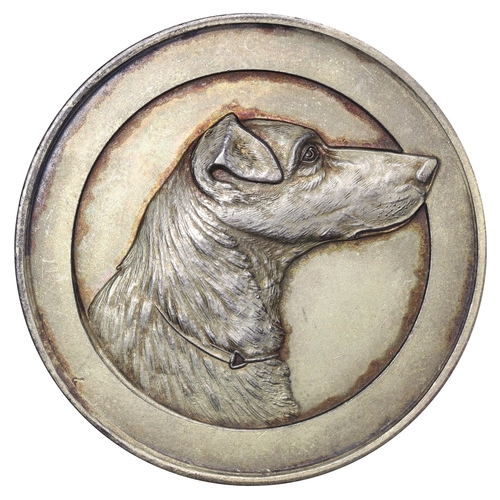 5 - Russian Empire, Russian Society of Fox Terrier and Dachshund Lovers, Diakov 986, R4, Silver