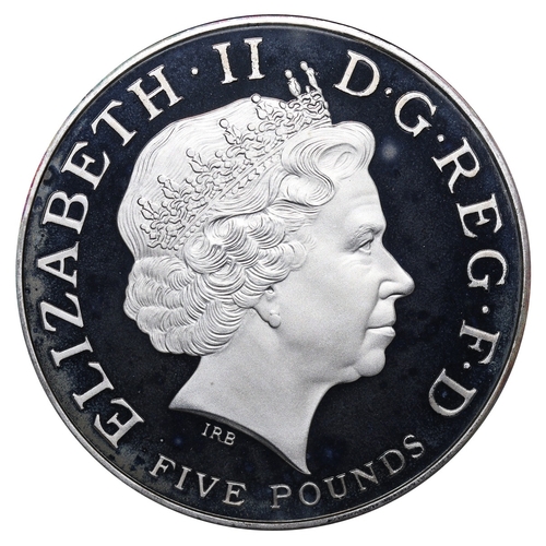 500 - United Kingdom, Queen Elizabeth II (1952 - 2022), 5 Pounds, 2006 year, Silver