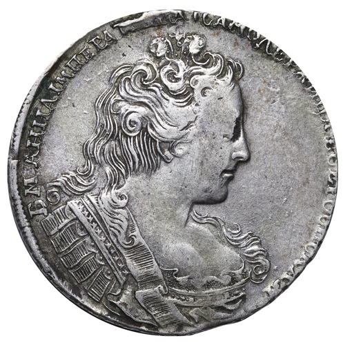 63 - Russian Empire, Empress Anna Ioannovna (1730-1740), 1 rouble, 1730 year, Silver, 25,85 gr, KM#192.1,... 