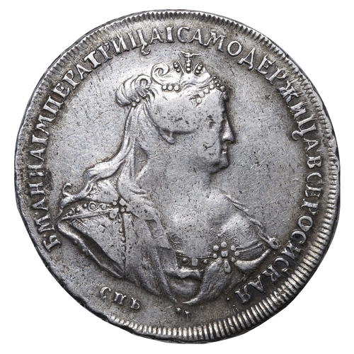 66 - Russian Empire, Empress Anna Ioannovna (1730-1740), 1 rouble, 1740 year, Silver, 25,85 gr, KM#198, b... 