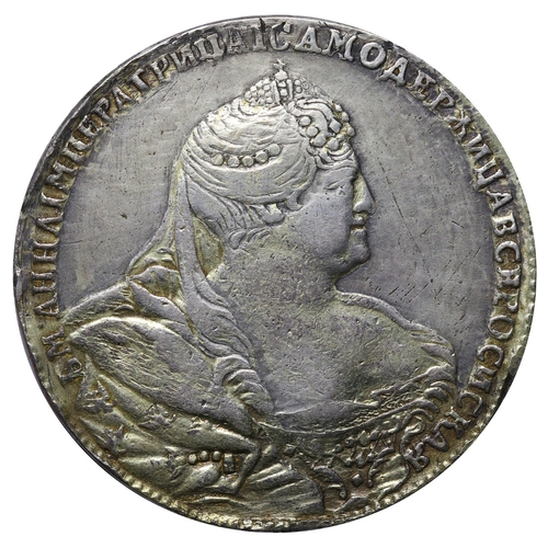 67 - Russian Empire, Empress Anna Ioannovna (1730-1740), 1 rouble, 1740 year, Silver, 25,85 gr, KM#198, b... 