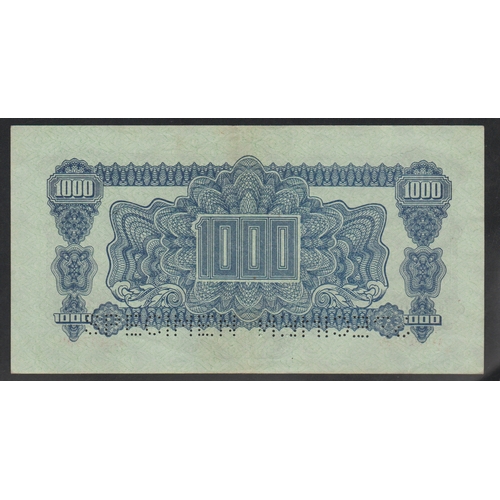 771 - Czechoslovakia, 1000 Korun, 1944 year, AA 407998