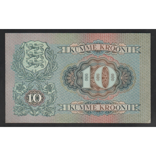 805 - Estonia, BANK OF ESTONIA , 10 Krooni , 1937 year, A-3764680