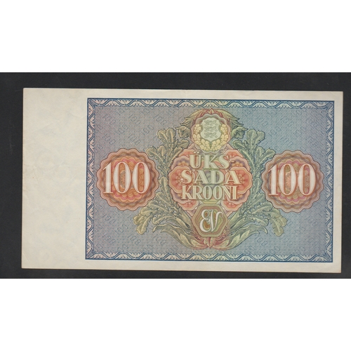 810 - Estonia, BANK OF ESTONIA , 100 Krooni , 1935 year, 0261537