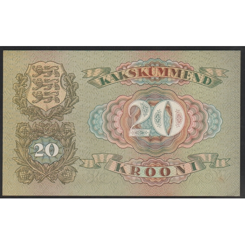 817 - Estonia, BANK OF ESTONIA , 20 Krooni, 1932 year, 1146320