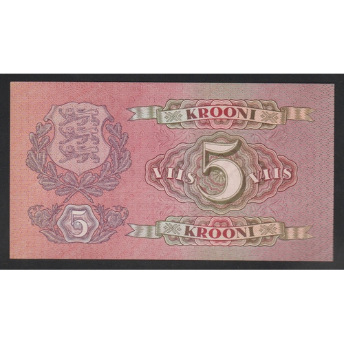 821 - Estonia, BANK OF ESTONIA , 5 Krooni , 1929 year,2593283