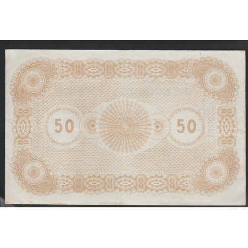 825 - Estonia, Treasury Bill of Estonian, 50 Mark , 1919 year, N405259