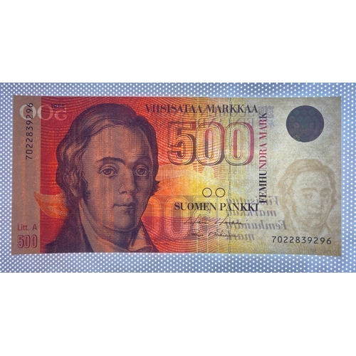 845 - Finland, Bank of Finland, 500 Markkaa, 1986 year, 7022839296