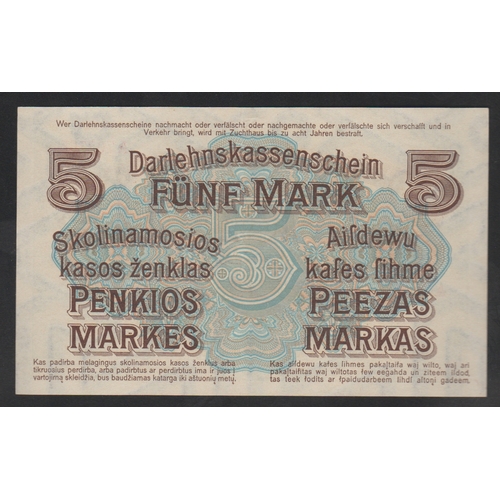 859 - Germany, Loan Certificate, 5 Mark, 1918 year A-707766