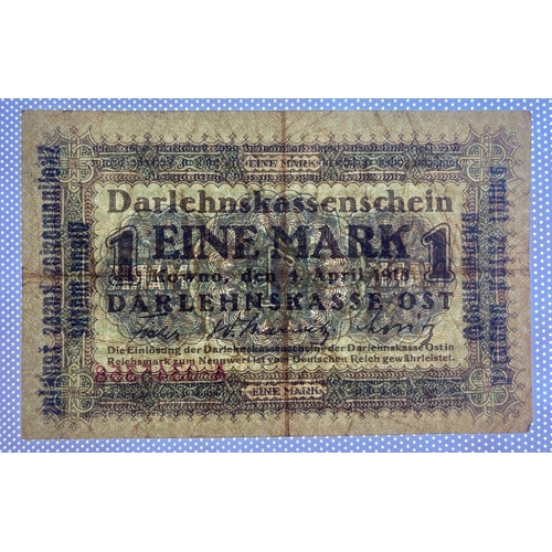 862 - Gemany, Loan Certificate, 1 Mark, 1918 year, A-0345358