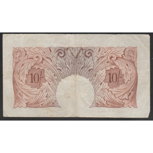 917 - Great Britain, England, 10 Shillings, Bank of England, A 80 423544