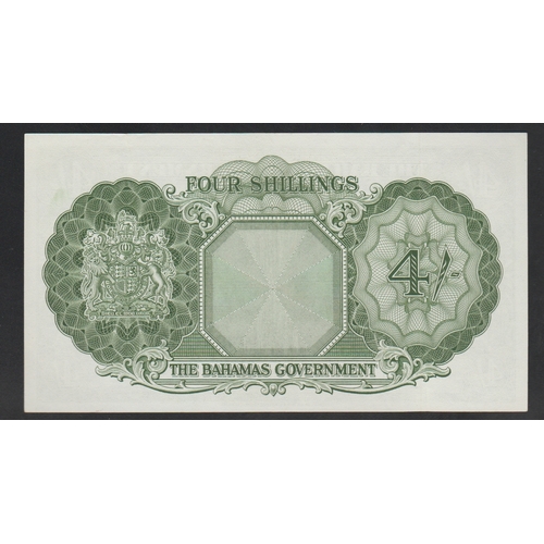 557 - Bahamas, Government of Bahamas, 4/- Shillings, 1936 year, A/6 973451