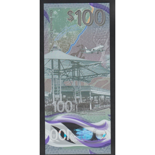 560 - Barbados, 100 Dollars, 2022 year, E40707347, Central Bank of Barbados