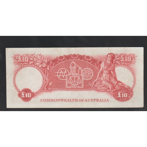 537 - Australia, Commonwealth of Australia, 10 Pounds, 1954-1959 year, WA 47 359581