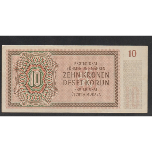 585 - Bohemia and Moravia, 10 Korun, 1942 year,S.23N 343450