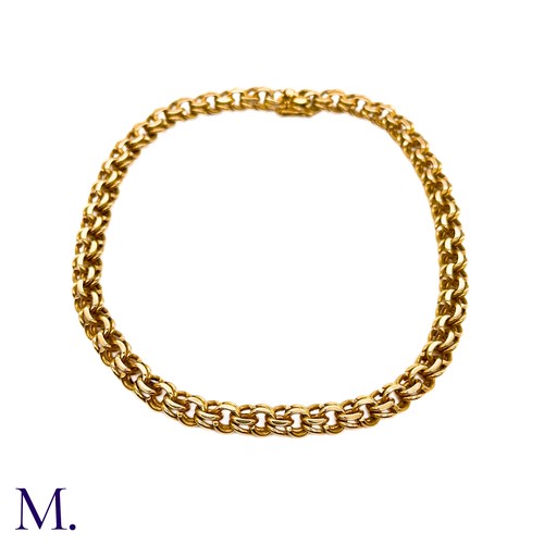 17 - An 18ct Gold Collar by Van Cleef and Arpels

The heavy gold collar by Van Cleef and Arpels is made u... 