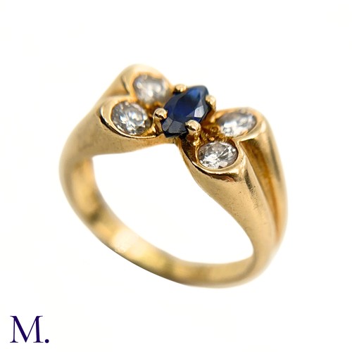 42 - A Sapphire and Diamond Ring by Van Cleef & Arpels

The 18ct yellow gold ring by Van Cleef & Arpels i... 