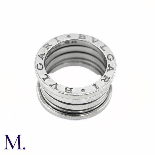 113 - An 18ct White Gold B.Zero Ring by Bulgari.

The 18ct white gold B.Zero ring by Bulgari is marked int... 