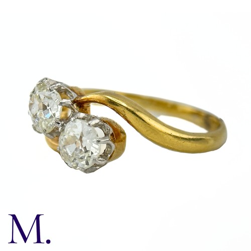 33 - A Diamond Toi et Moi Ring



Weight: 3.2g
Size: L
0.45 + 0.5ct