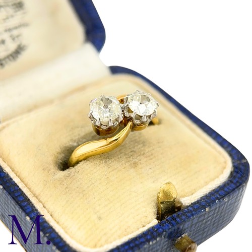 33 - A Diamond Toi et Moi Ring



Weight: 3.2g
Size: L
0.45 + 0.5ct