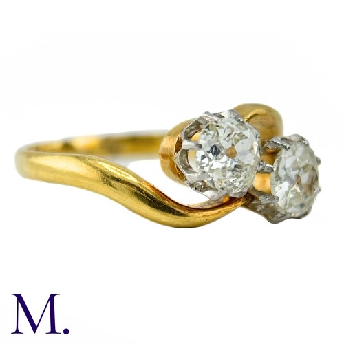 33 - A Diamond Toi et Moi Ring



Weight: 3.2g
Size: L
0.45 + 0.5ct