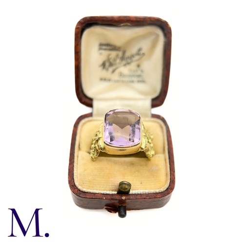 24 - An Art Nouveau Amethyst Ring (Spanish)

The yellow gold ring originates from the Catalonia area in S... 