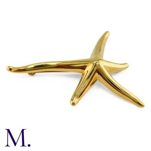 100 - A Starfish Brooch by Tiffany & Co.

The 18ct yellow gold brooch in the form of a starfish is by Elsa... 