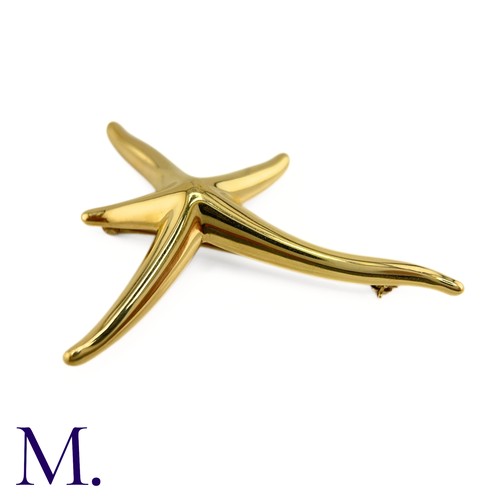 100 - A Starfish Brooch by Tiffany & Co.

The 18ct yellow gold brooch in the form of a starfish is by Elsa... 