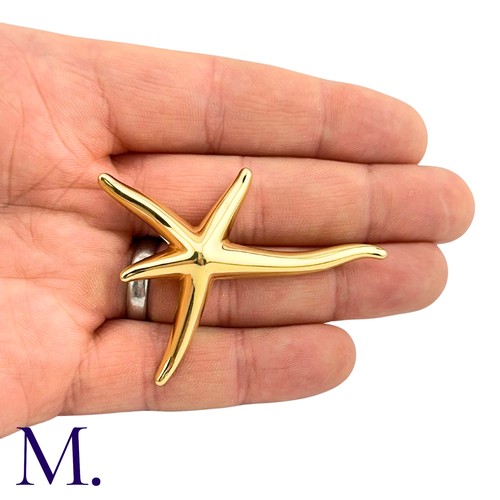 100 - A Starfish Brooch by Tiffany & Co.

The 18ct yellow gold brooch in the form of a starfish is by Elsa... 