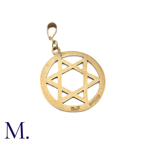 72 - NO RESERVE - A Gold Star of David Pendant

The yellow gold Star of David pendant is marked for 9ct g... 