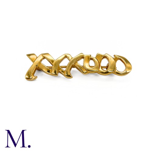 44 - A Hugs and Kisses Brooch by Palomo Picasso for Tiffany & Co. 

The brooch, designed by Palomo Picass... 