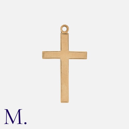 170 - A Group of Miscellaneous Jewellery in 9 carat yellow gold, comprising a crucifix pendant, a citrine ... 