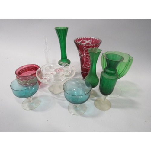 140 - Qty of glass items