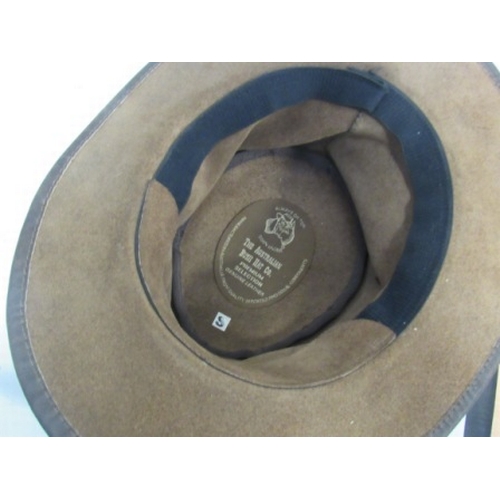 185 - Leather Australian Bush Hat