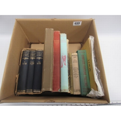 499 - Box of old books