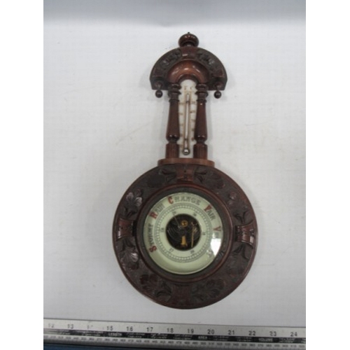 178 - Small, antique barometer