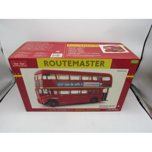 150 - Sun StarRoutemaster 1:24 RM 870-WLT870 ltd ed 0764 of 4500, internal packaging unopened.