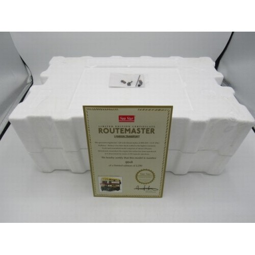 151 - Sun Star Routemaster 1:24 RM 2191-CUV 191C ltd ed 048 of 2250, internal packaging unopened.