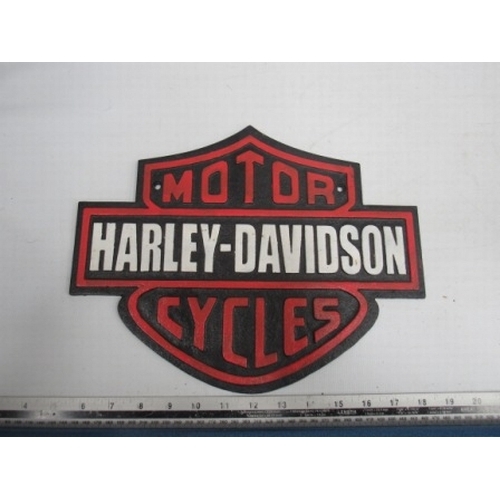 139 - Cast Iron Harley- Davidson Cycles
